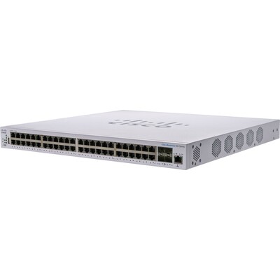 Cisco 350 48-Port Gigabit Ethernet Managed Switch, Silver (CBS35048XT4XNA)