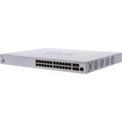 Cisco 350 24-Port Gigabit Ethernet Managed Switch, Silver (CBS35024XTNA)