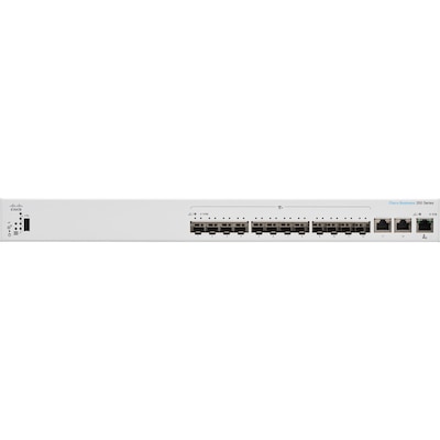 Cisco 350 12-Port Gigabit Ethernet Managed Switch, Silver (CBS35012XSNA)