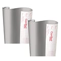 Con-Tact Creative Covering™ Adhesive Covering, 18 x 16 Per Roll, Slate Gray, 2 Rolls (KIT16FC9AA22