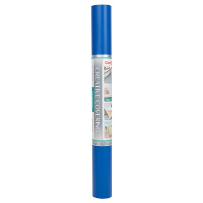 Con-Tact® Creative Covering™ Adhesive Covering, 18" x 16', Royal Blue, 1 Roll (KIT16FC9AH1206)