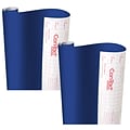Con-Tact Creative Covering™ Adhesive Covering, 18 x 16 Per Roll, Royal Blue, 2 Rolls (KIT16FC9AH12