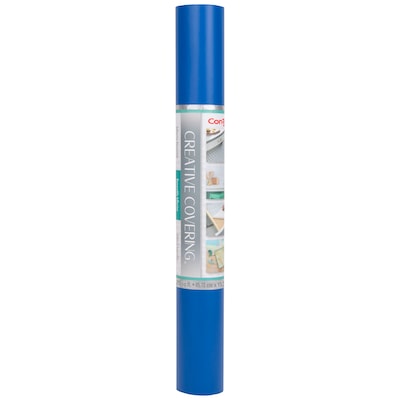 Con-Tact® Creative Covering™ Adhesive Covering, 18 x 50, Royal Blue, 1 Roll (KIT50FC9AH1606)