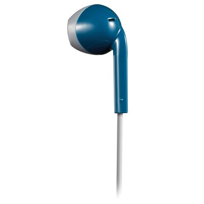 JVC Retro In-Ear Earbuds with Microphone, Blue (HAF19MAH)