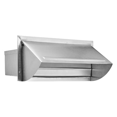 Lambro Silver 3.25 x 10 Aluminum Wall Cap (106R)