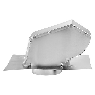 Lambro Silver 4" Aluminum Roof Cap (109R)