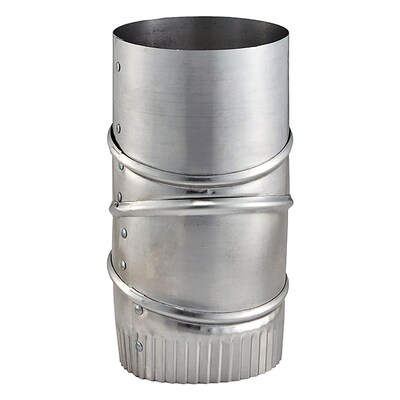 Lambro Silver 4 90° Aluminum Adjustable Elbow (2310)