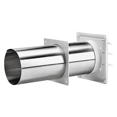 Lambro White 4 Plastic Louvered Vent (267W)