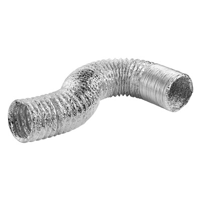 Lambro Silver 4" x 25' Foil Flex Duct (414)