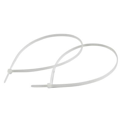 Lambro White 4 x 8 Flexible Vinyl Duct (1303)