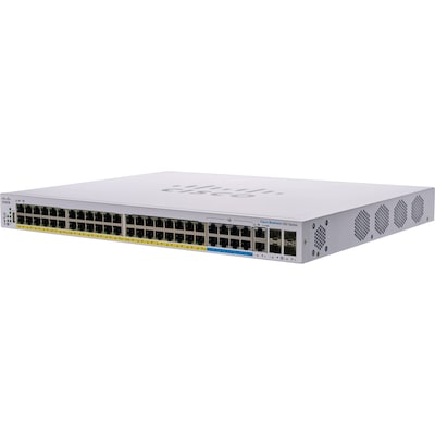 Cisco 350 48-Port Gigabit Ethernet Managed Switch, Silver (CBS35048NGP4XNA)
