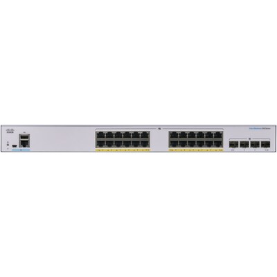 Cisco 250 CBS250-24P-4G-NA 24 Ports Gigabit Ethernet Desktop Design Switch