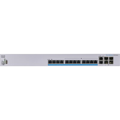 Cisco Business 350 CBS350-12NP-4X-NA 12 Port Gigabit Ethernet Rack Mountable Switch