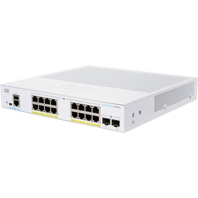 Cisco 250 16-Port Gigabit Ethernet Managed Switch, Silver (CBS25016P2GNA)