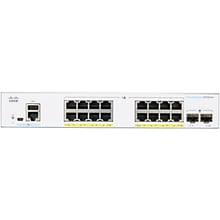 Cisco 250 16-Port Gigabit Ethernet Managed Switch, Silver (CBS25016P2GNA)