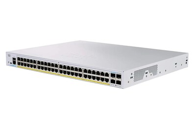 Cisco Business 350 CBS350-48FP-4G-NA 52 Port Gigabit Ethernet Rack Mountable Switch
