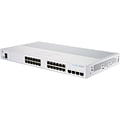 Cisco 250 24-Port Gigabit Ethernet Managed Switch, Silver (CBS25024T4GNA)