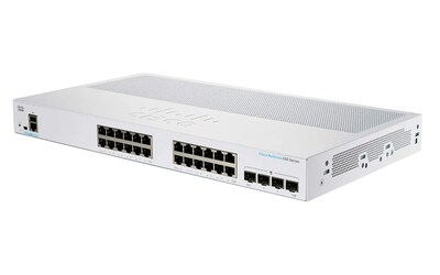 Cisco 250 24-Port Gigabit Ethernet Managed Switch, Silver (CBS25024P4XNA)