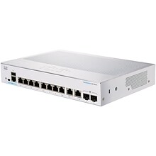 Cisco 350 CBS350-8P-2G-NA 10 Ports Gigabit Ethernet Rack Mountable Switch