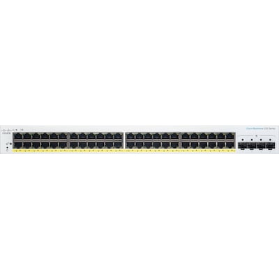 Cisco 220 48-Port Gigabit Ethernet Managed Switch, Silver (CBS22048P4GNA)