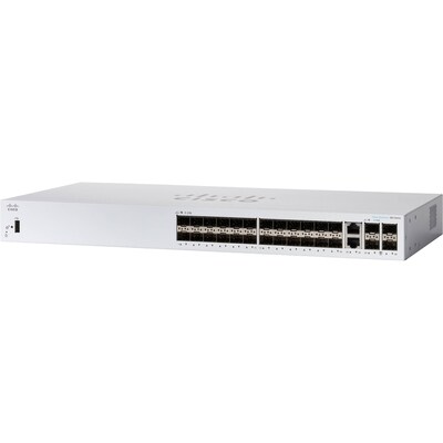 Cisco 350 24-Port Gigabit Ethernet Managed Switch, Silver (CBS35024S4GNA)