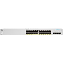 Cisco 220 24-Port Gigabit Ethernet Managed Switch, Silver (CBS22024FP4GNA)