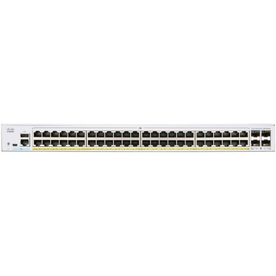 Cisco Business 250 CBS250-48P-4X-NA 48 Port Gigabit Ethernet Rack Mountable Switch