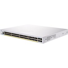 Cisco 250 48-Port Gigabit Ethernet Managed Switch, Silver (CBS25048P4GNA)
