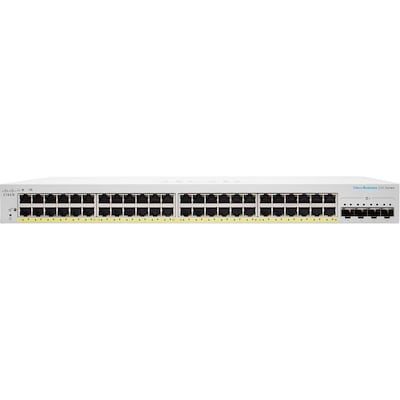 Cisco 220 48-Port Gigabit Ethernet Managed Switch, Silver (CBS22048P4XNA)