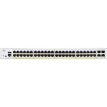 Cisco 250 48-Port Gigabit Ethernet Managed Switch, Silver (CBS25048PP4GNA)