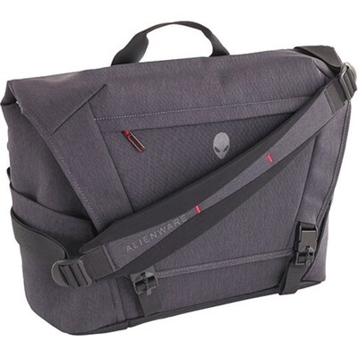 Mobile Edge Alienware Fabric Formal Messenger Bag, Gray/Black (AWA51MB17)