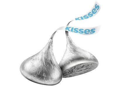 HERSHEY'S KISSES Milk Chocolate Pieces, 56 oz., 330/Bag (HEC12295)