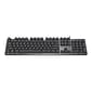 Logitech K845 Mechanical Illuminated Aluminum Gaming Keyboard, Cherry MX Red Switches, Black (920-009863)