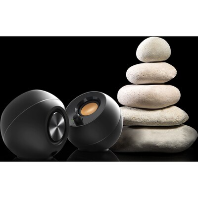 Creative Pebble Computer Speaker, Black (MF1680AA000)