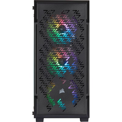 Corsair iCUE 220T RGB Airflow ATX Mid-Tower Computer Case, Black (CC9011173WW)