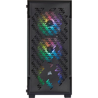 Corsair iCUE 220T RGB Airflow ATX Mid-Tower Computer Case, Black (CC9011173WW)