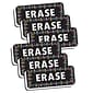 Ashley Productions® Magnetic Whiteboard Eraser, Chalk Loops, 2" x 5", Pack of 6