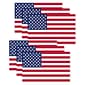 Ashley Productions® Magnetic Whiteboard Eraser, US Flag, Pack of 6
