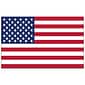 Ashley Productions® Magnetic Whiteboard Eraser, US Flag, Pack of 6