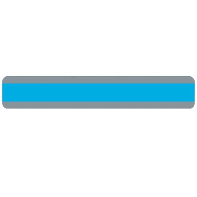 Ashley Productions Double Wide Sentence Strip, 1-1/4 x 7-1/4, Blue/Gray, 2 Bundle (ASH10877-2)