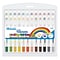 BAZIC Washable Silky Gel Crayons, Assorted Colors, 24 Colors (BAZ2562)
