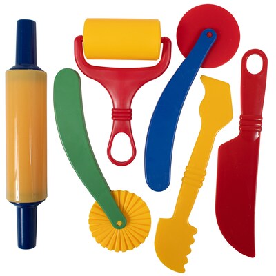 Ready 2 Learn™ Dough Tools, 6/Pack, 3 Packs (CE-10011-3)