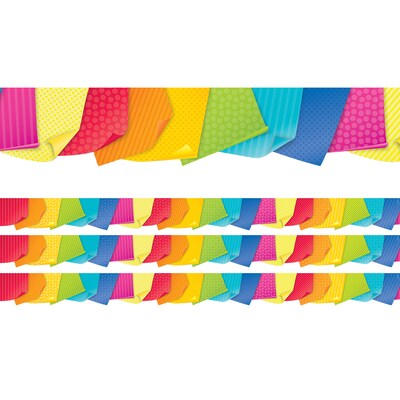 Creative Teaching Press Bold & Bright EZ Borders/Trim, 2.75" x 48' , Sticky Notes, 3/Pack (CTP10520-3)