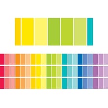 Creative Teaching Press EZ Borders/Trim, 3 x 48, Rainbow Paint Chip, 3/Pack (CTP10564-3)