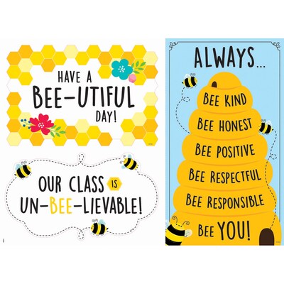 Creative Teaching Press Busy Bees Bulletin Board Set, 17/Set (CTP10670)