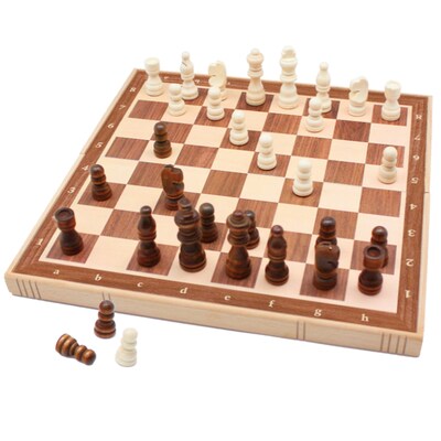 ROO GAMES Deluxe Magnetic Travel Chess (CTUAS81021)