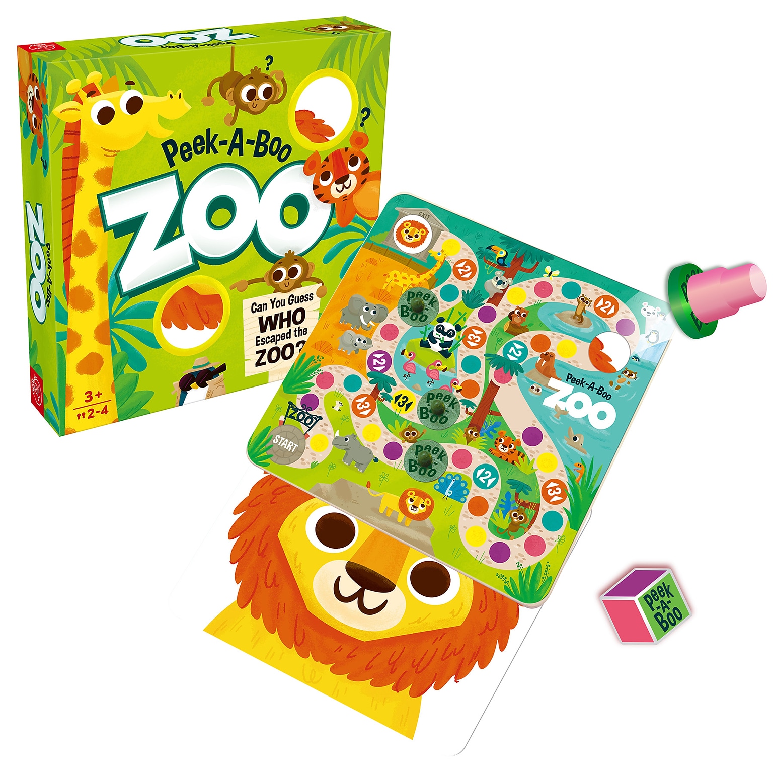 ROO GAMES Peek-A-Boo Zoo (CTUPM22)
