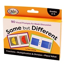 Didax Same but Different Cards, 92/Pack (DD-211961)