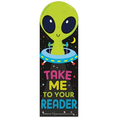 Eureka Take Me To Your Reader Green Apple Scented Bookmarks, Multicolor, 24/Pack, 3 Packs/Bundle (EU