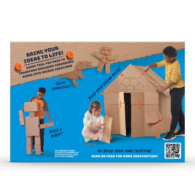 Elmers Build It Tools Starter Set, Tan, 60 Pieces (ELM2153299)